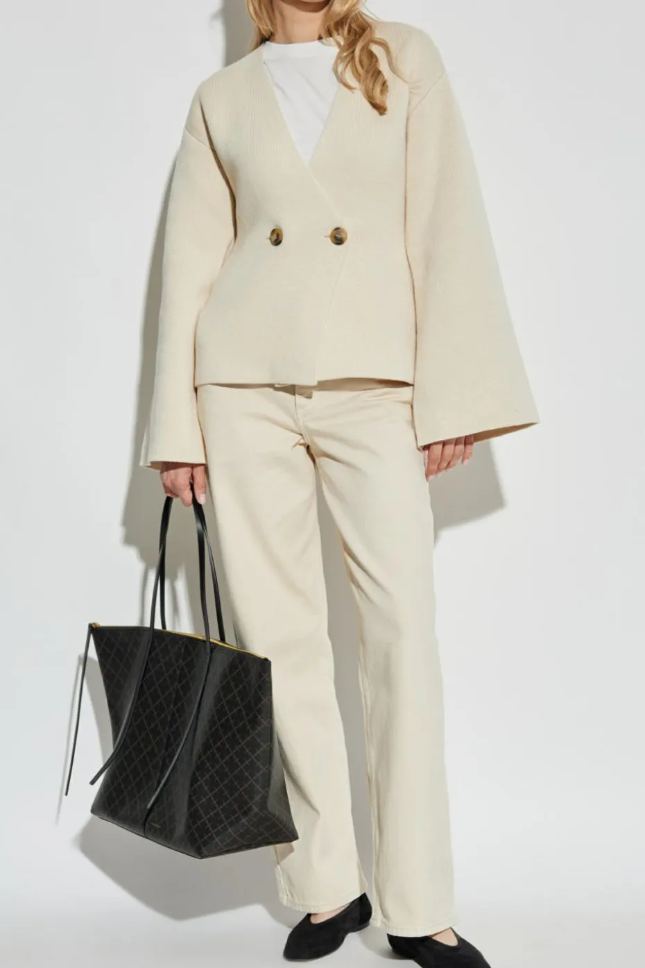 By Malene Birger cream Cardigan "Tinley"