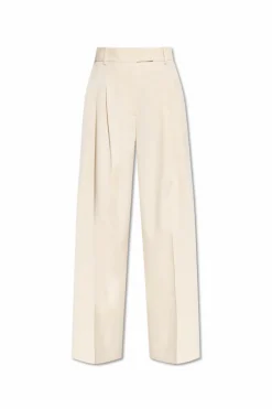 By Malene Birger cream "Cymbaria" pants