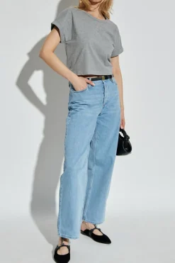 By Malene Birger GREY T-shirt "Hedalia"