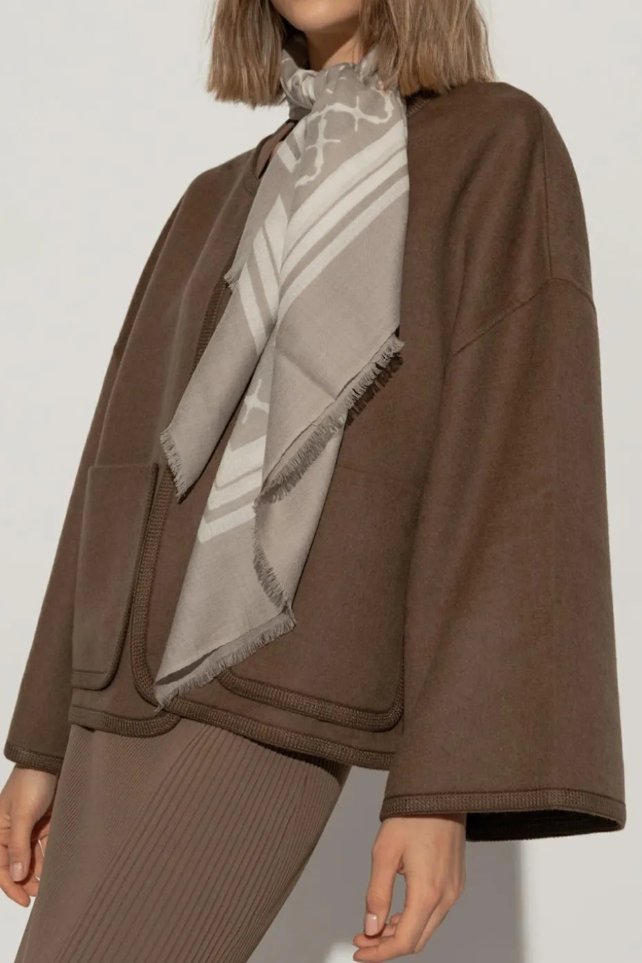 By Malene Birger GREY Wool Scarf
