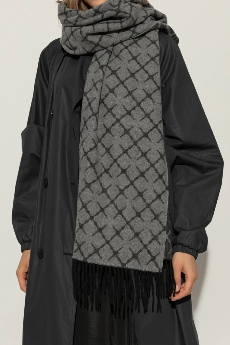 By Malene Birger GREY Woolen scarf