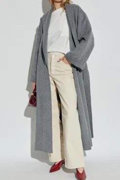 By Malene Birger WHITE "Fayeh" long sleeve T-shirt