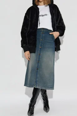 Carhartt WIP BLACK Jacket with logo