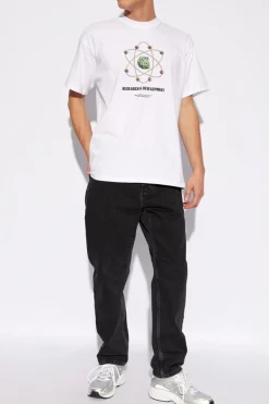 Carhartt WIP BLACK Jeans with logo