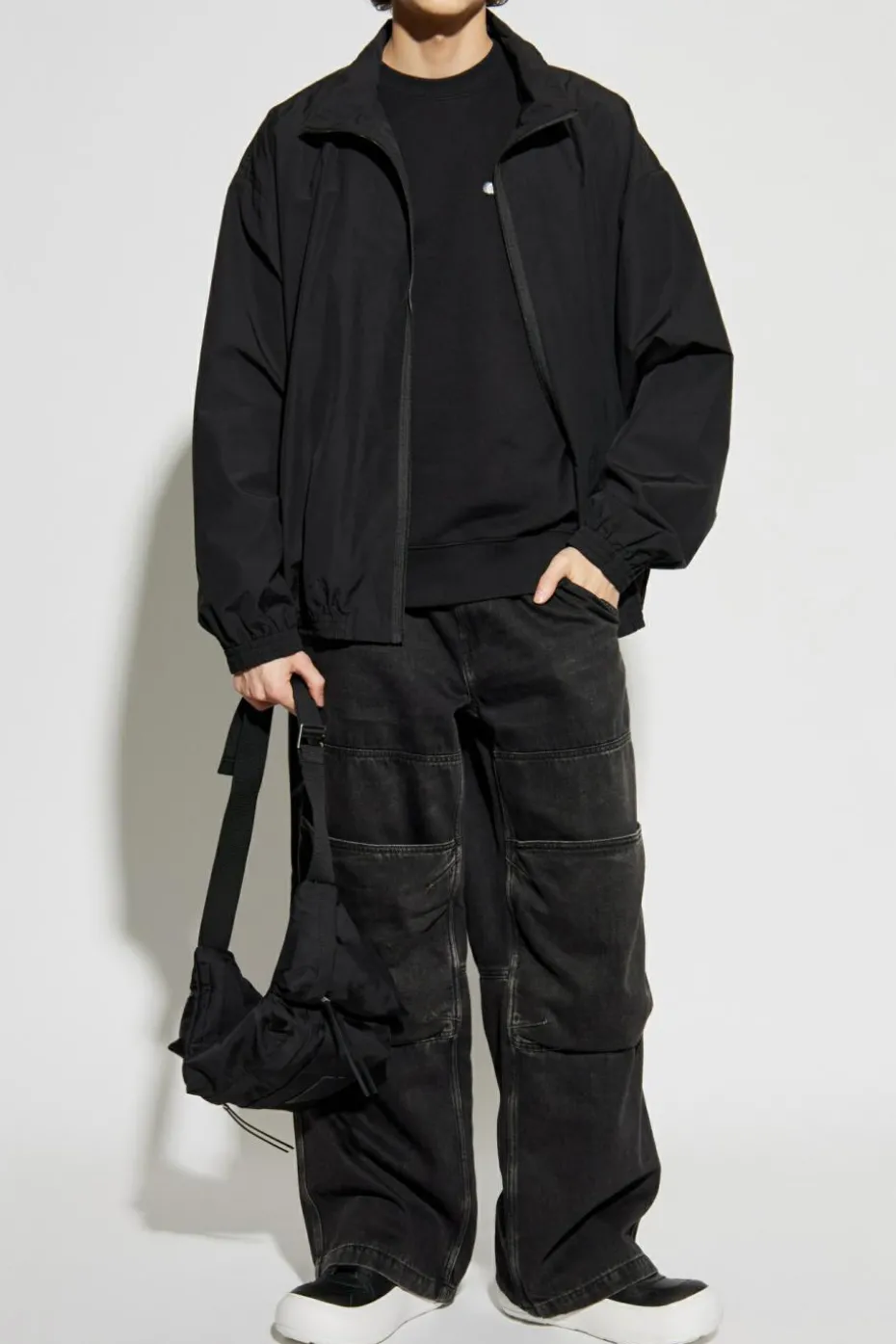 Carhartt WIP BLACK Oversize sweatshirt