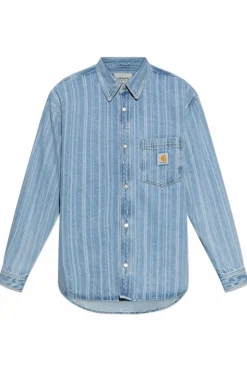 Carhartt WIP BLUE Denim shirt `Rylan`