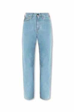Carhartt WIP BLUE Jeans with logo