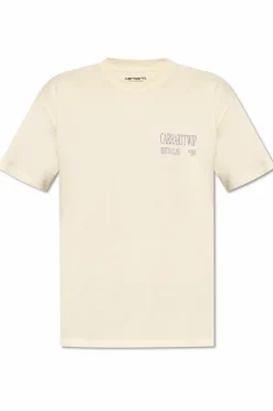 Carhartt WIP cream T-shirt in 'oversize' style