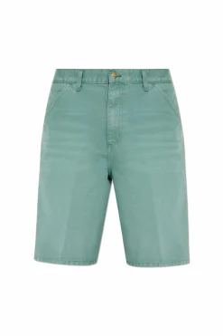 Carhartt WIP GREEN Denim shorts