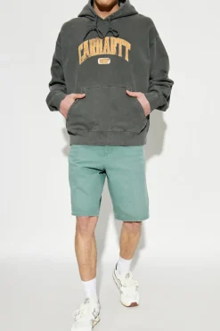 Carhartt WIP GREEN Denim shorts