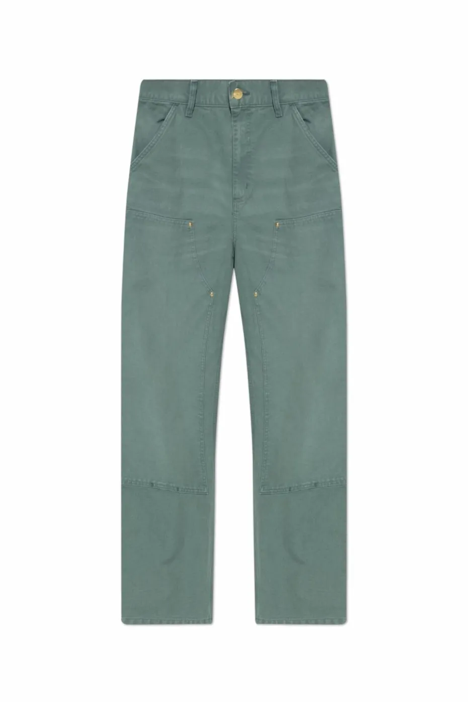 Carhartt WIP GREEN Pants with pockets