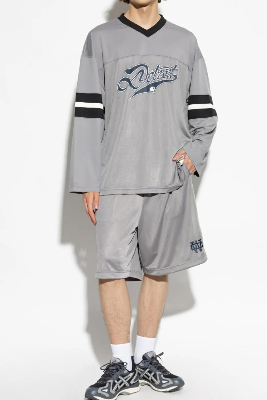 Carhartt WIP GREY Long sleeve T-shirt