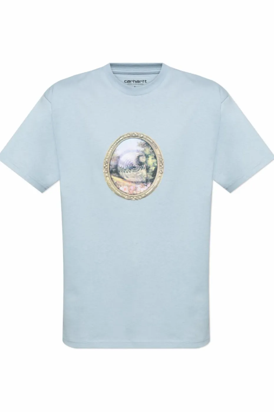 Carhartt WIP light blue T-shirt "Mirror"