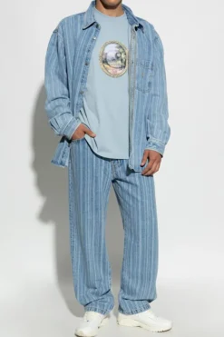 Carhartt WIP light blue T-shirt "Mirror"