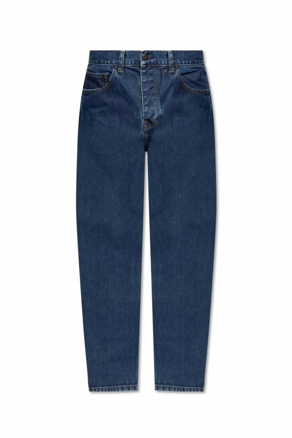 Carhartt WIP NAVY BLUE Jeans with tapered legs