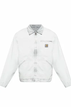 Carhartt WIP WHITE "Detroit" denim jacket