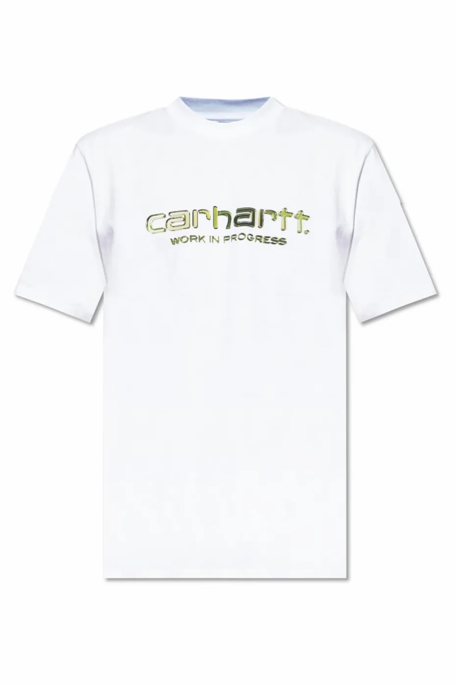 Carhartt WIP WHITE T-shirt with printed logo