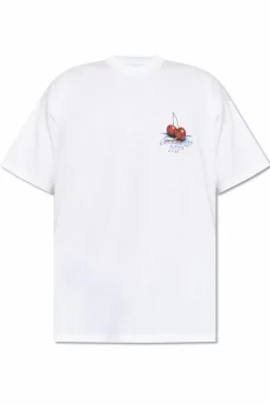 Carhartt WIP WHITE T-shirt with print