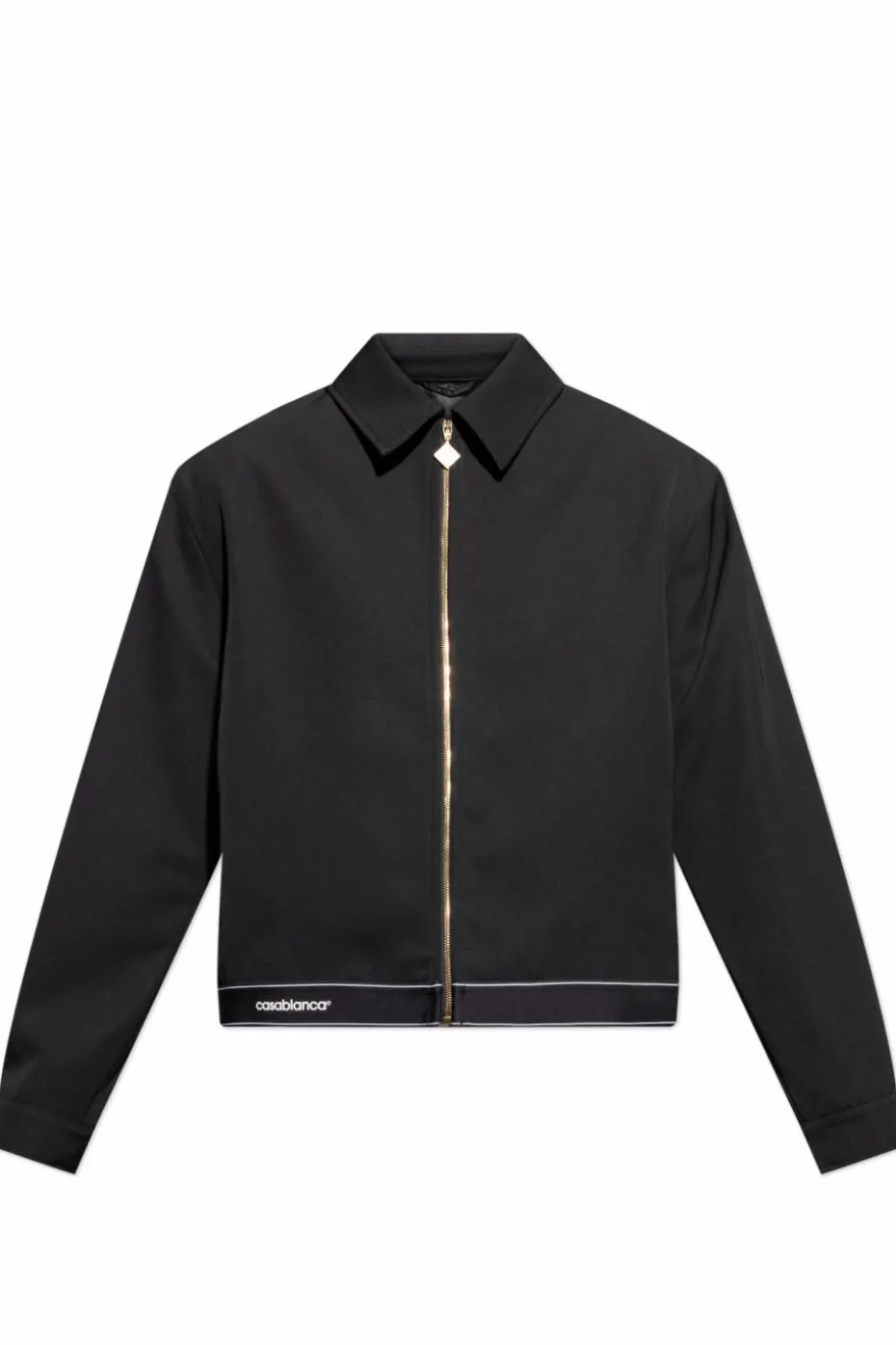 Casablanca BLACK Lightweight jacket with logo