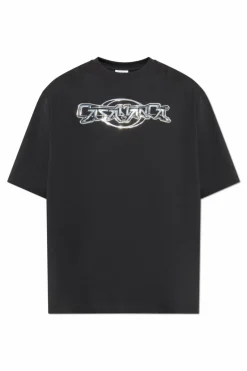 Casablanca BLACK Oversize T-shirt
