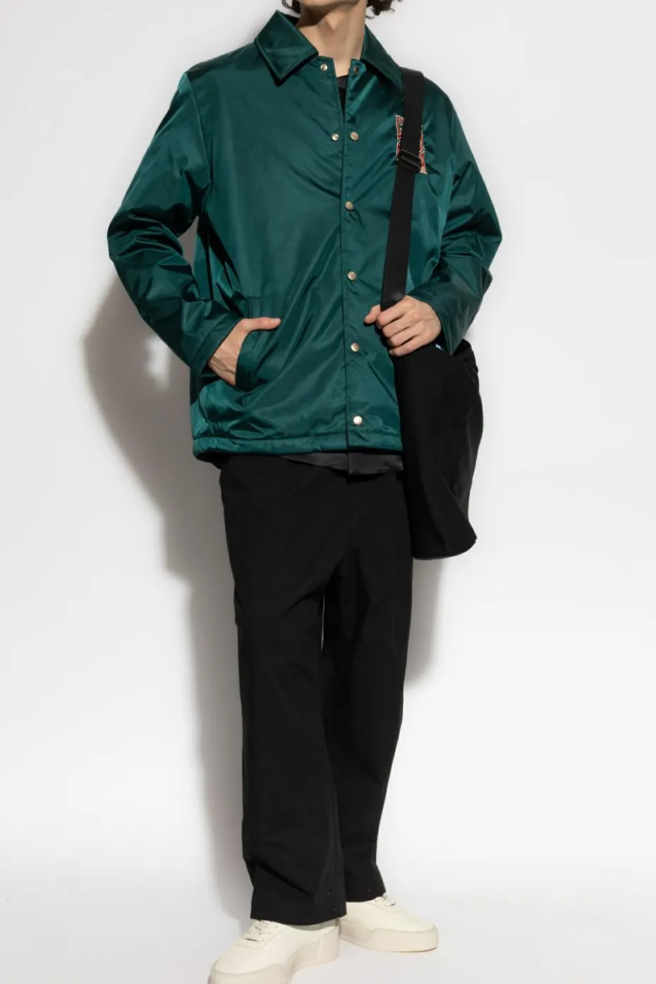 Casablanca GREEN Jacket with logo