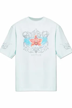 Casablanca light blue Oversize T-shirt