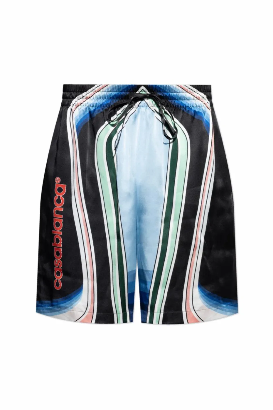 Casablanca MULTICOLOUR Silk shorts