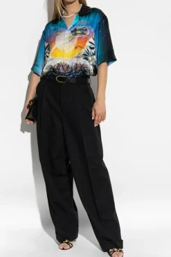 Casablanca MULTICOLOUR Silk shirt