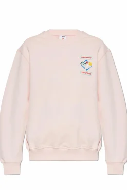 Casablanca PINK Sweatshirt with print