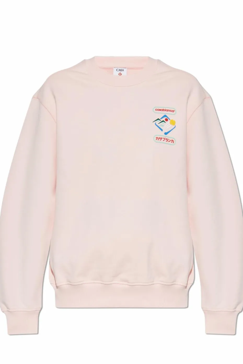 Casablanca PINK Sweatshirt with print