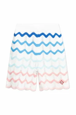 Casablanca WHITE Cotton shorts