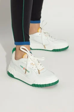 Casablanca WHITE Leather sneakers