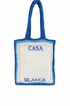Casablanca WHITE shopper bag