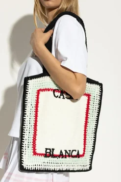 Casablanca WHITE Shopper-type bag
