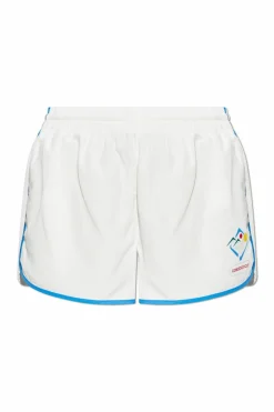 Casablanca WHITE Shorts with logo