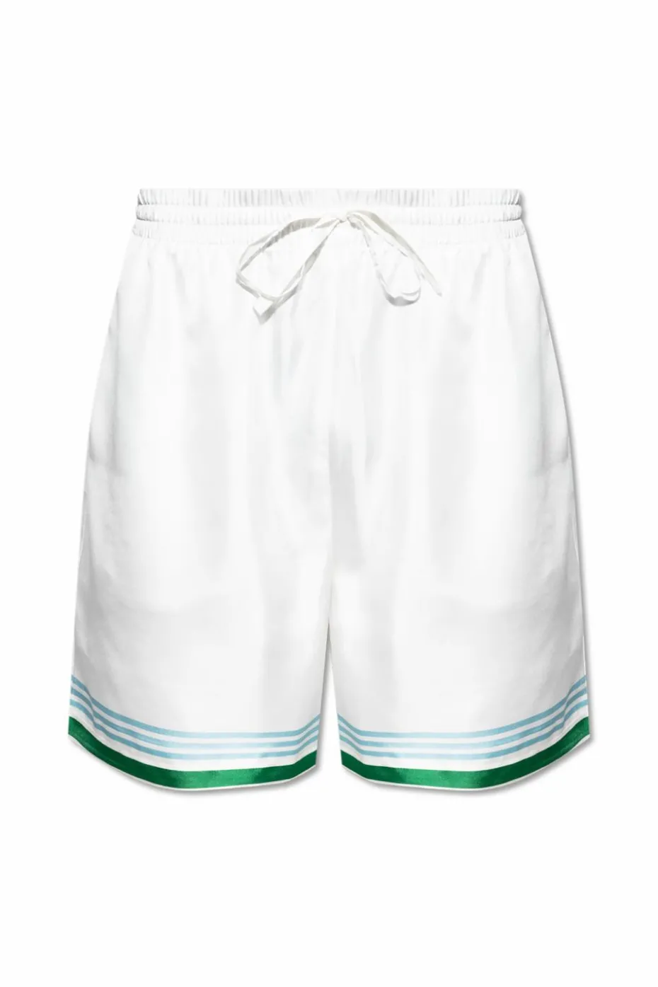 Casablanca WHITE Silk shorts