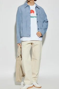 Casablanca WHITE T-shirt with logo