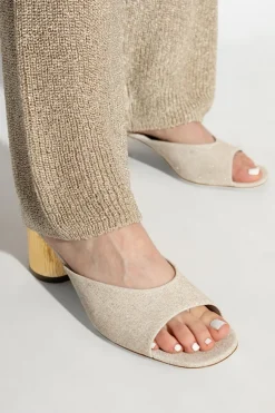 Casadei beige Heeled mules Cleo Opera Bellagio
