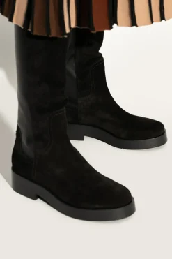 Casadei BLACK Leather Boots