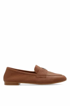 Casadei BROWN āAntilopeā leather loafers