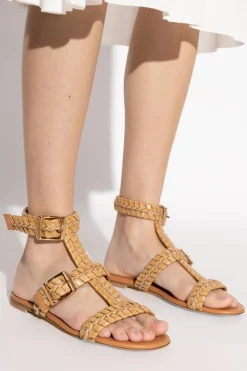 Casadei BROWN Leather sandals