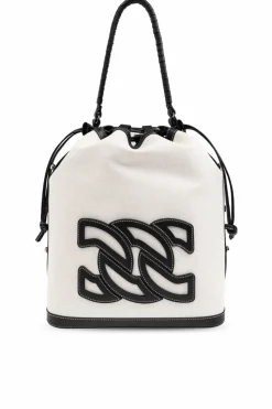 Casadei cream Bag of bucket type