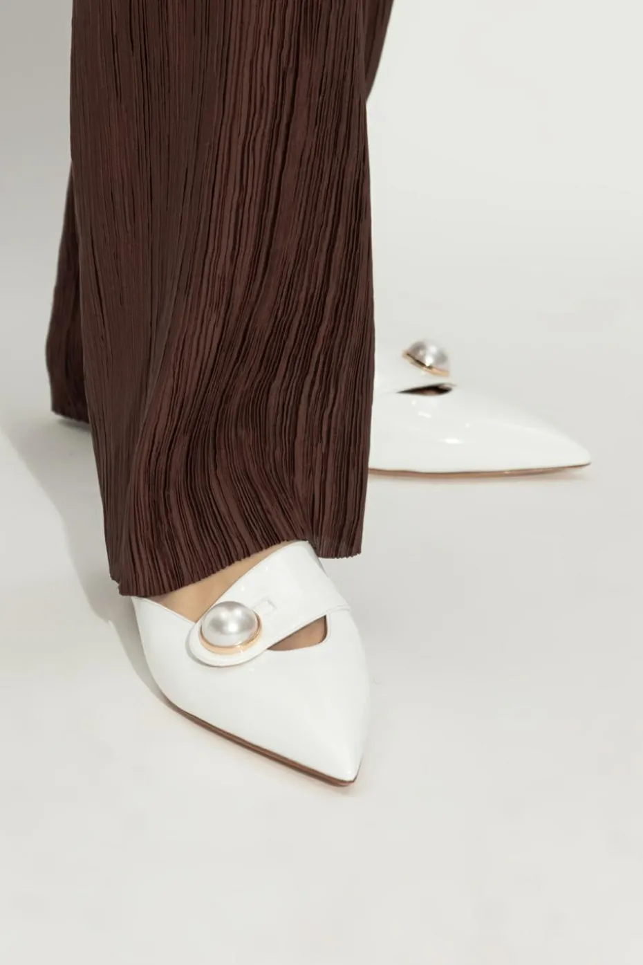 Casadei WHITE Slippers Tiffany