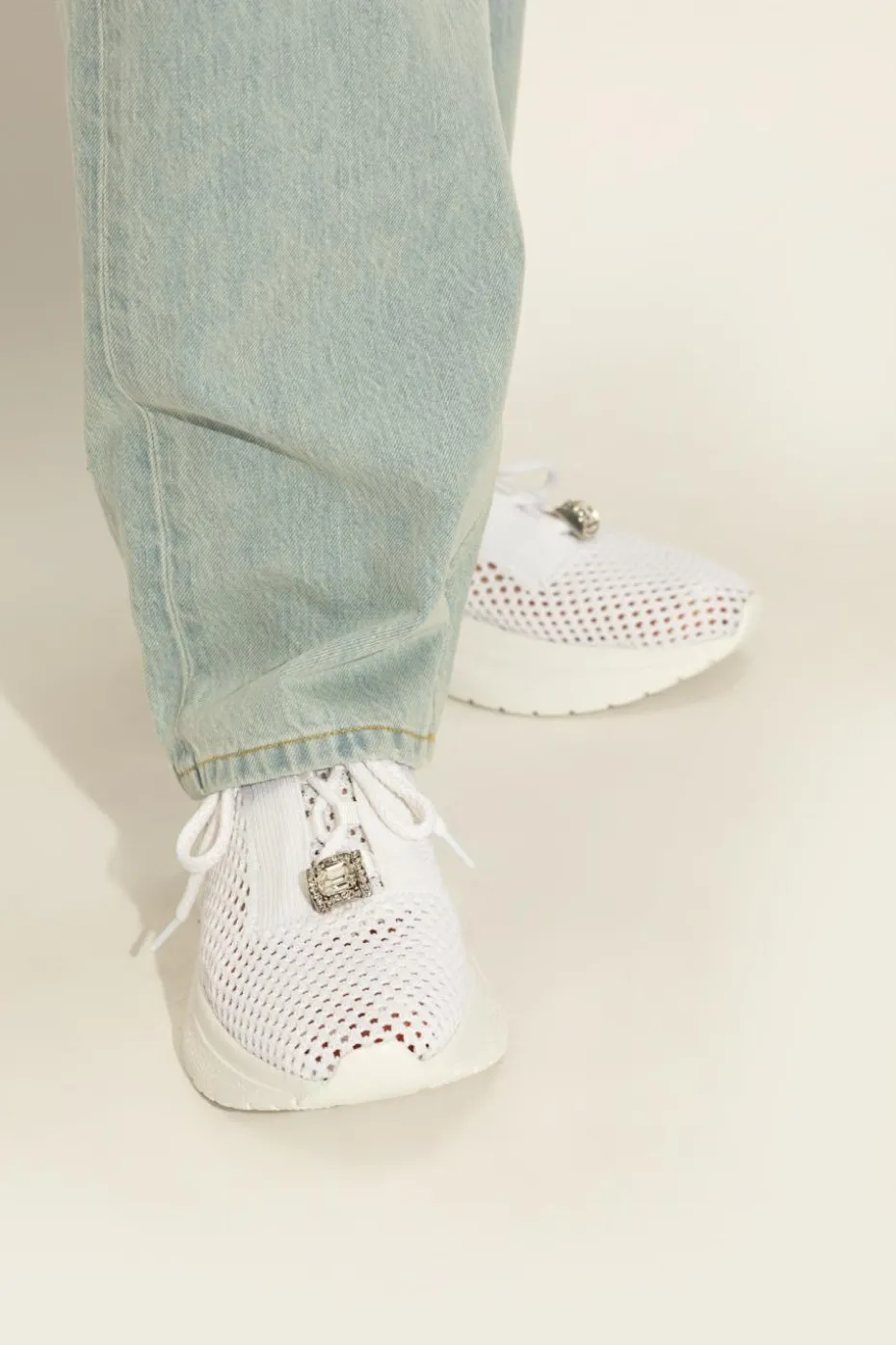 Casadei WHITE Sneakers Mia