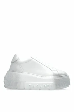 Casadei WHITE Wedge sneakers