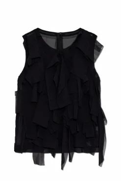 CDG by Comme des Garçons BLACK Ruffled top