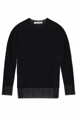 CDG by Comme des Garçons BLACK Top with decorative trim