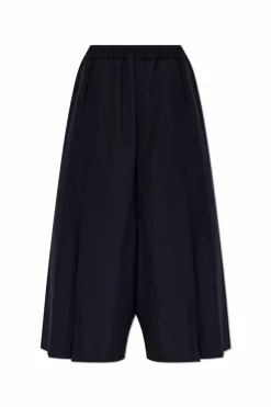 CDG by Comme des GarƧons NAVY BLUE Wool pants