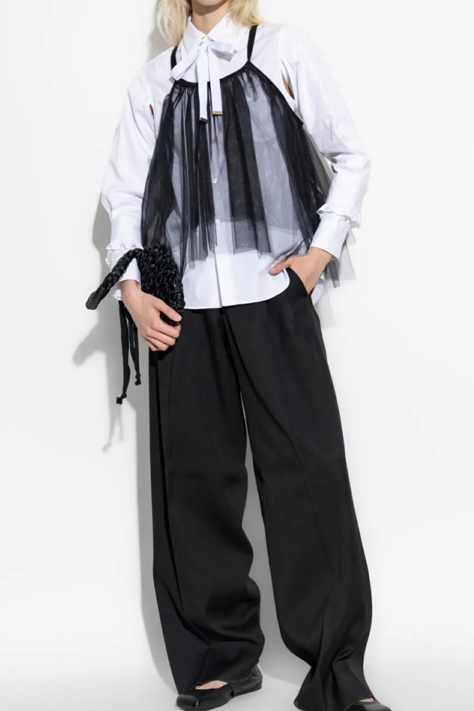 CDG by Comme des Garçons WHITE Shirt with pocket