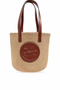 Chloé beige Bag Horse Medal Large type shopper